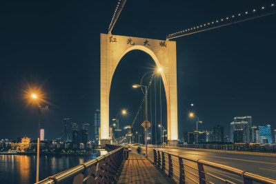 红光大桥夜景-柳州城市风光