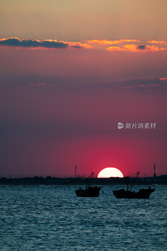 海阳市连理岛日落