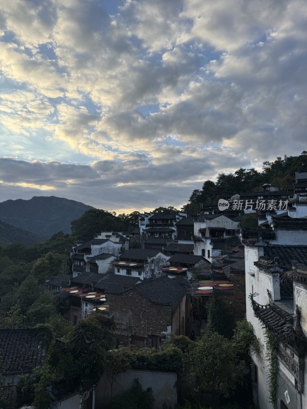 江西婺源县篁岭景区