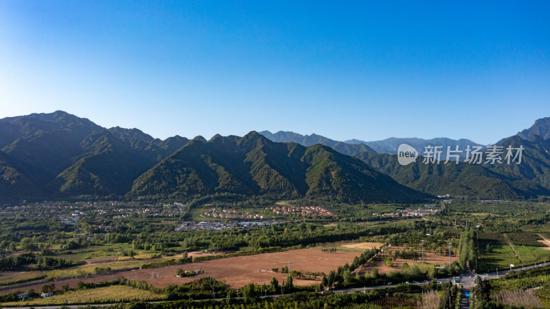 秦岭山脉航拍