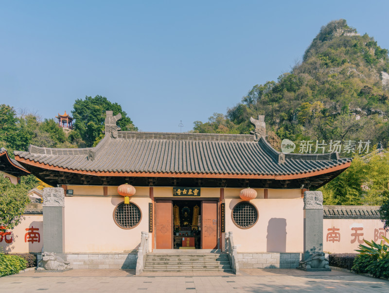 柳州灵泉寺大门