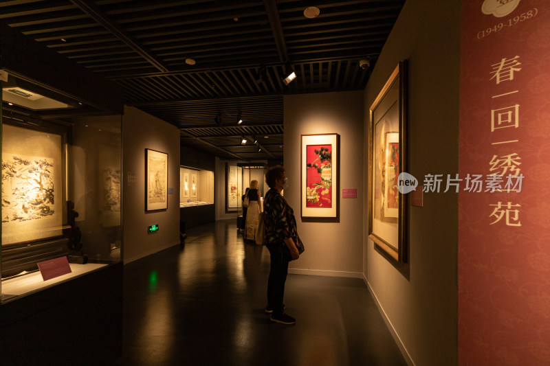 苏绣艺术展