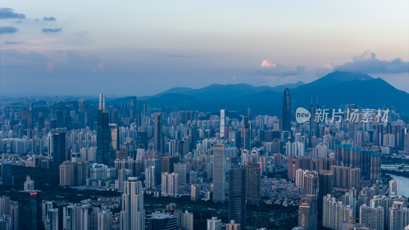 深圳罗湖中心区建筑群