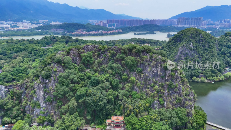 肇庆七星山5A景区航拍图