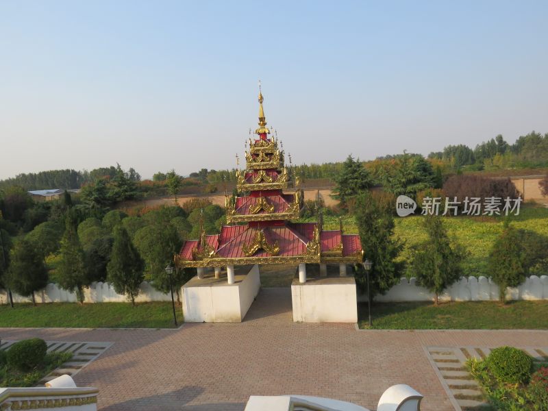 河南洛阳白马寺旅游风光