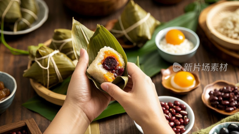 端午节粽子传统小吃美食