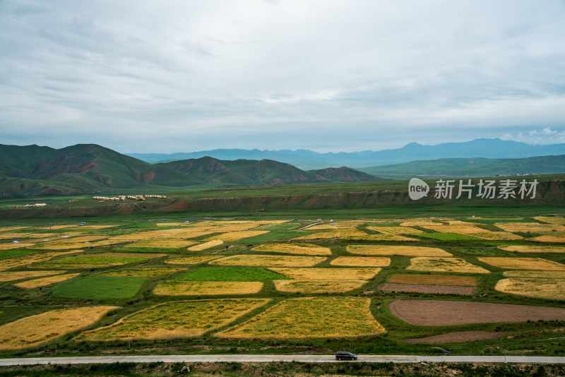 甘南甘加秘境风光草原唯美