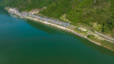 千峡湖（景宁段）航拍风景