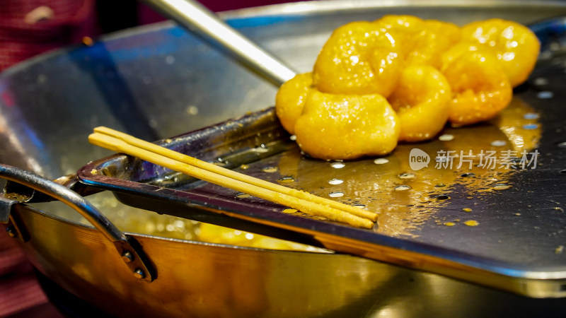 烧烤美食炸串