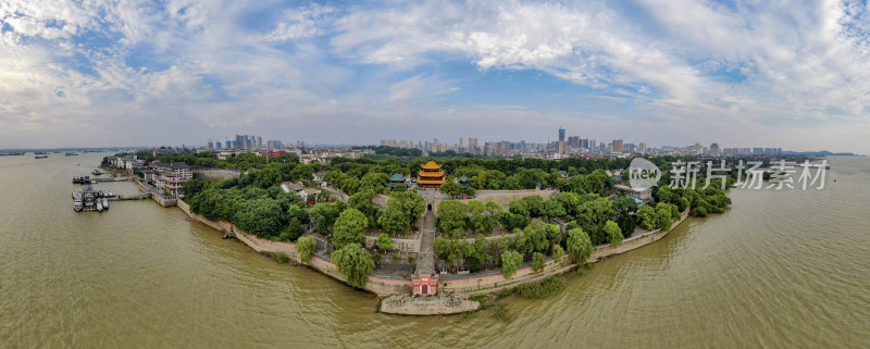 湖南岳阳楼5A景区全景图