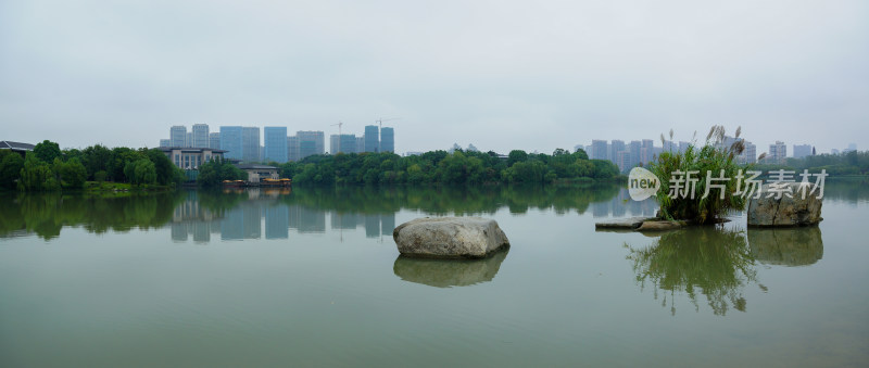 合肥蓝翠湖建筑风景