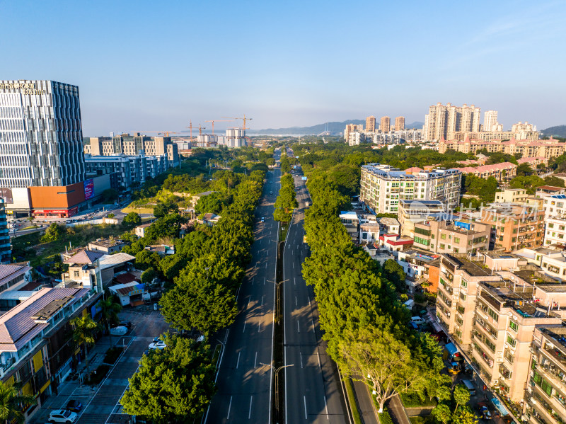 珠海市高新区唐家唐淇路航拍