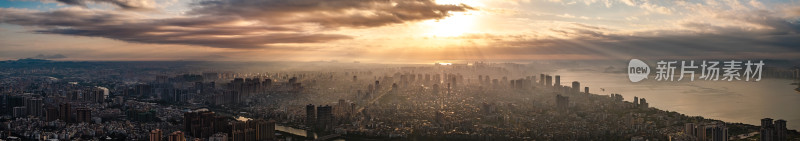 中国广东省汕头市城区大景