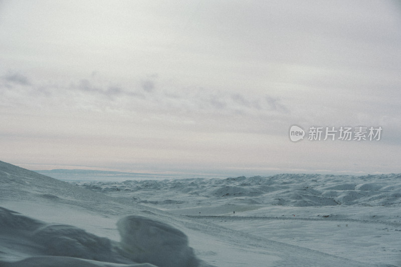 雪 雪路 新疆