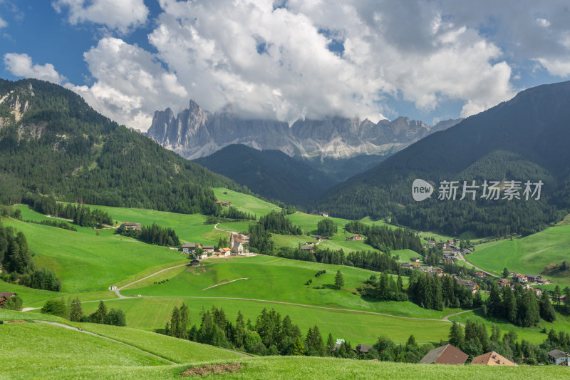 意大利多洛米蒂山区