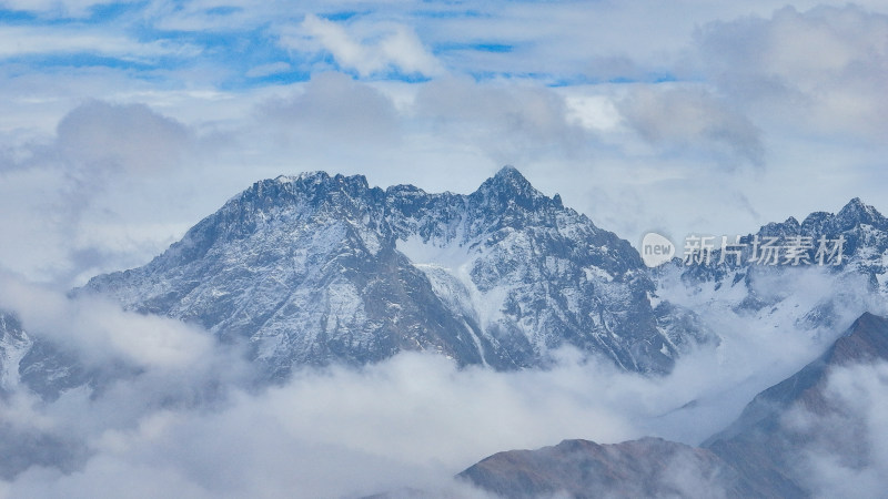 雪山山川四姑娘山