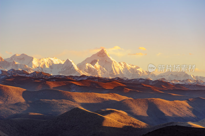 川西高原雪山