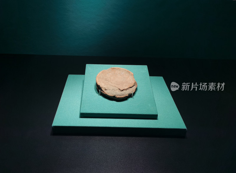 成都博物馆汉字中国展 双墩文化 刻符陶片