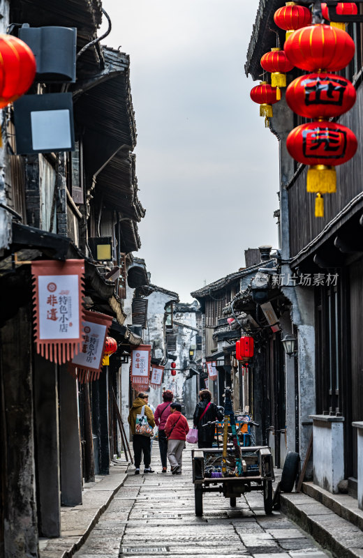 浙江嘉兴嘉善西塘古镇江南六大古镇景点景观