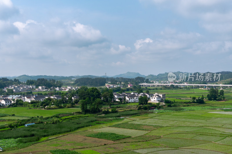 贵州安顺田园风景风光