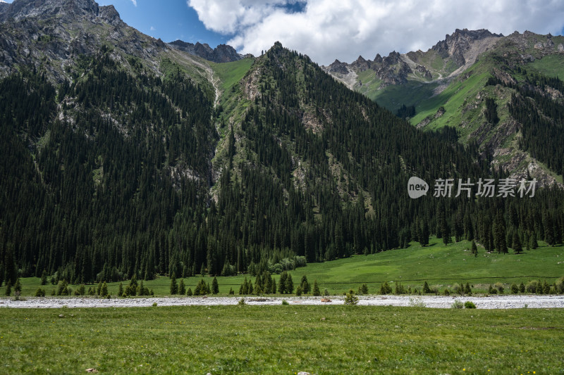 昭苏夏塔景区