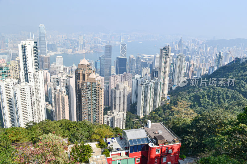 香港太平山全景