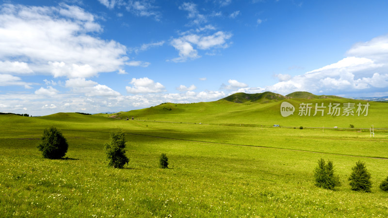 乌兰布统草原风景