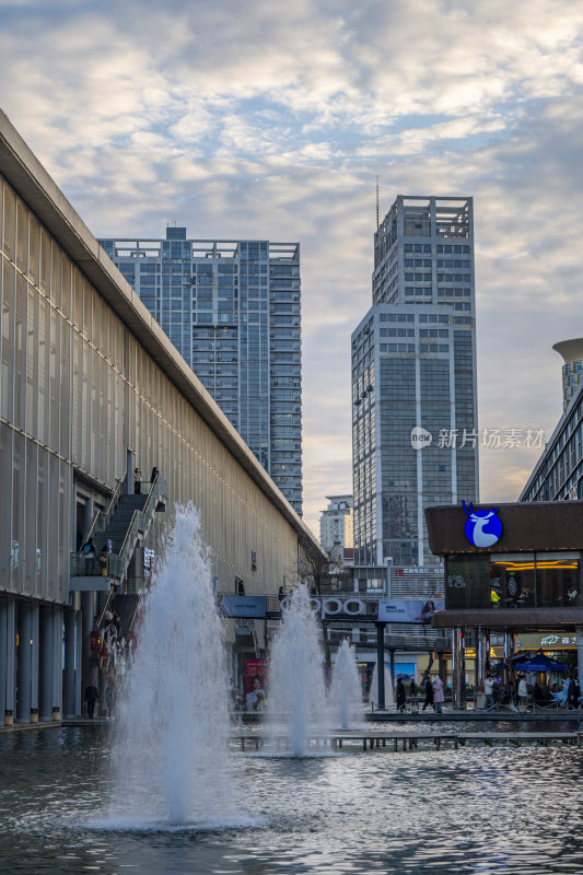 浙江省宁波市城市风光