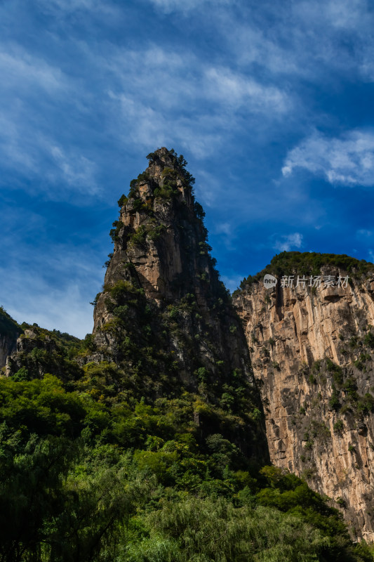 太行山大峡谷的壮丽风光