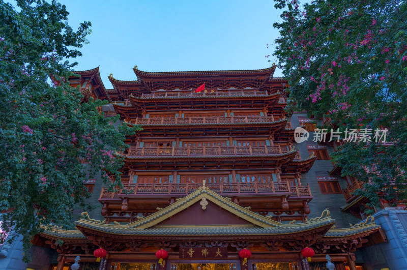 广州大佛寺中式传统仿古建筑