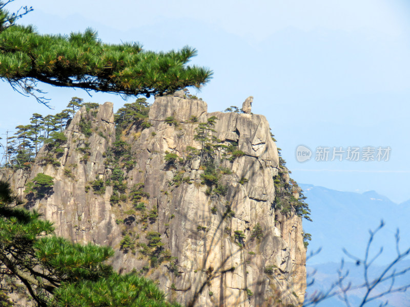 中国安徽黄山旅游风光