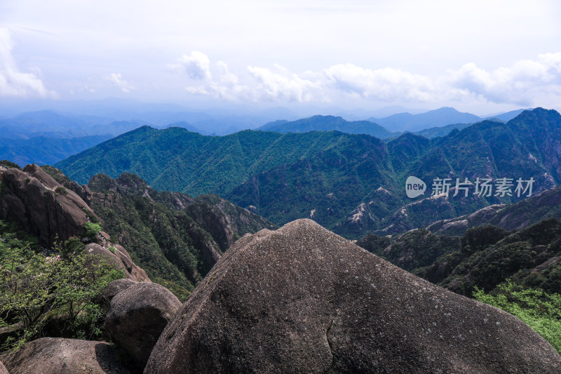 黄山登高自然风光