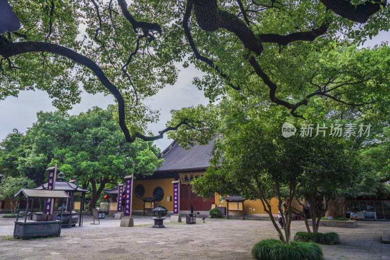 杭州西湖净慈寺建筑风景