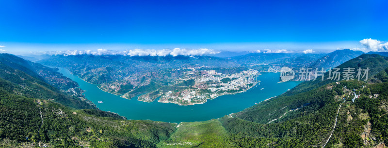 长江三峡巫峡风光