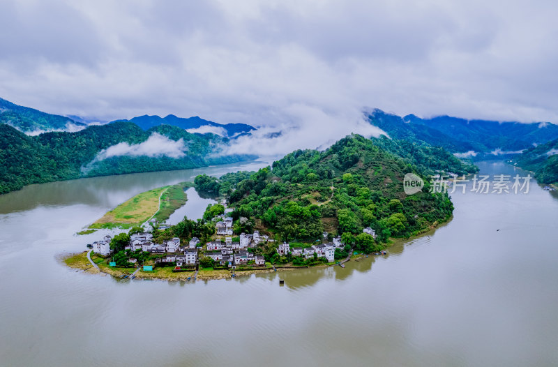 春日的新安江山水画廊风光