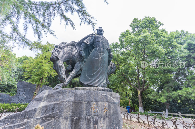 武汉武昌区黄鹤楼公园风景