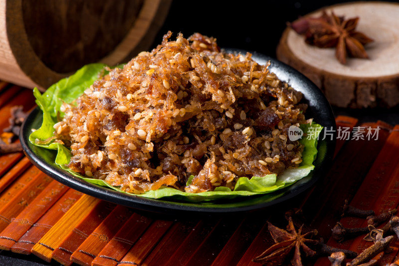 传统风味手工私房五香芝麻牛肉丝