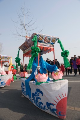 北京延庆元宵节民俗表演