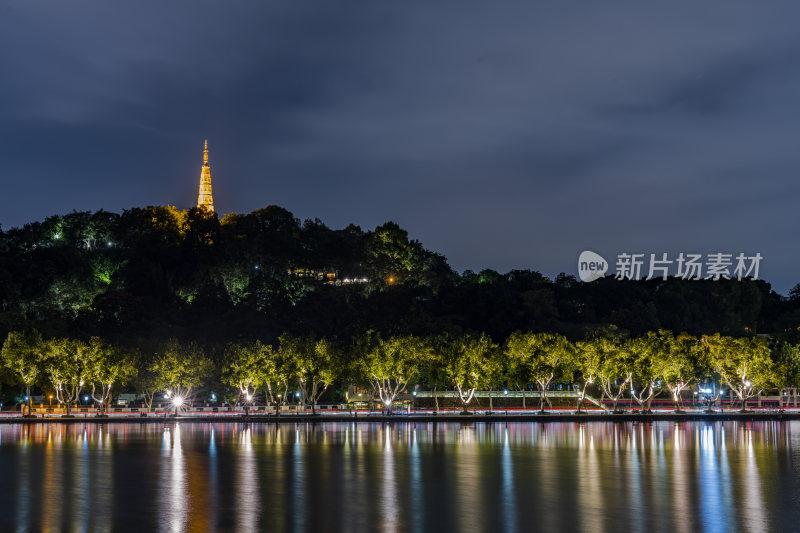 杭州西湖宝石山风景区