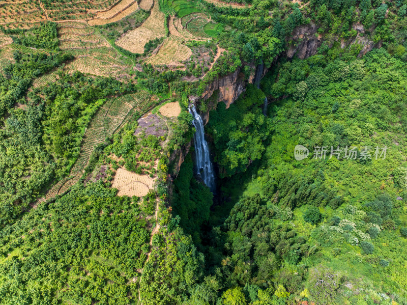 贵州毕节七星关六冲河峡谷景色