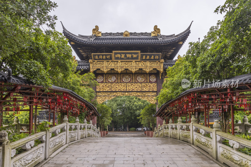 曹王禅寺上海嘉定寺庙中式建筑传统文化佛教