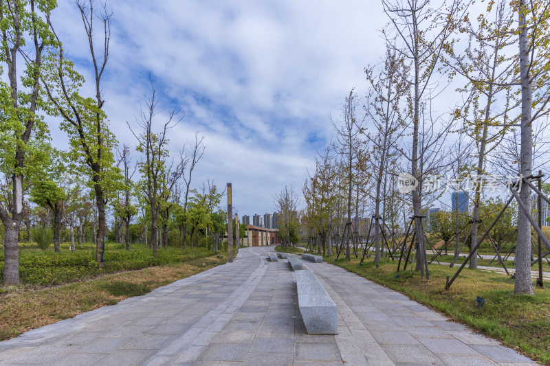 武汉江夏中央大公园风景