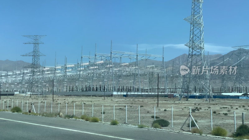 青海德令哈光伏发电站