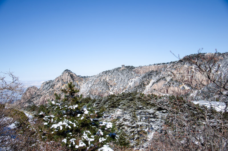 冬季黄山风光