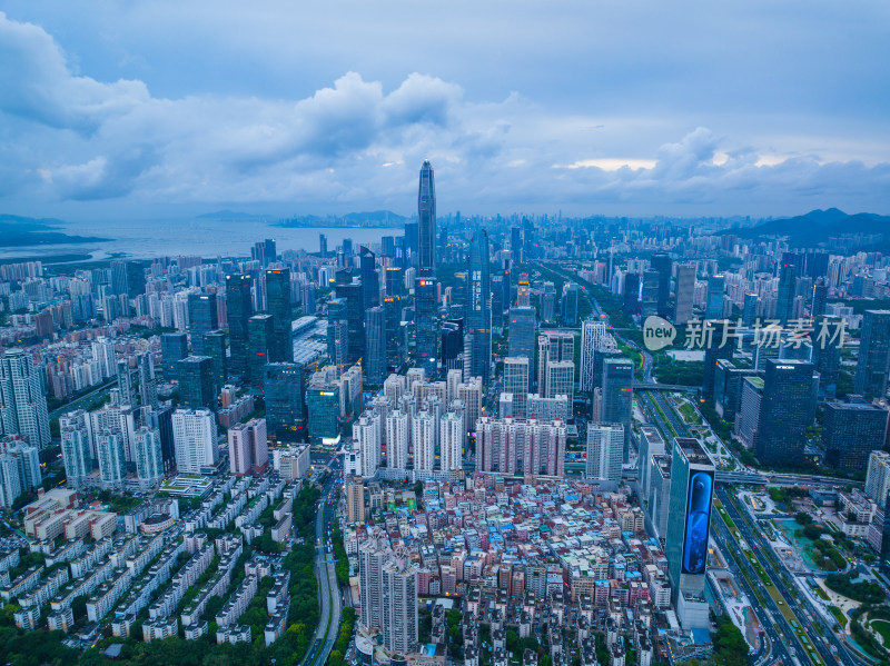 深圳福田区CBD地标建筑