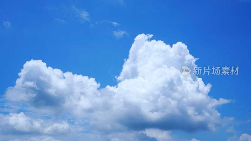 天空云朵照片蓝天白云延时夏天唯美天空云层