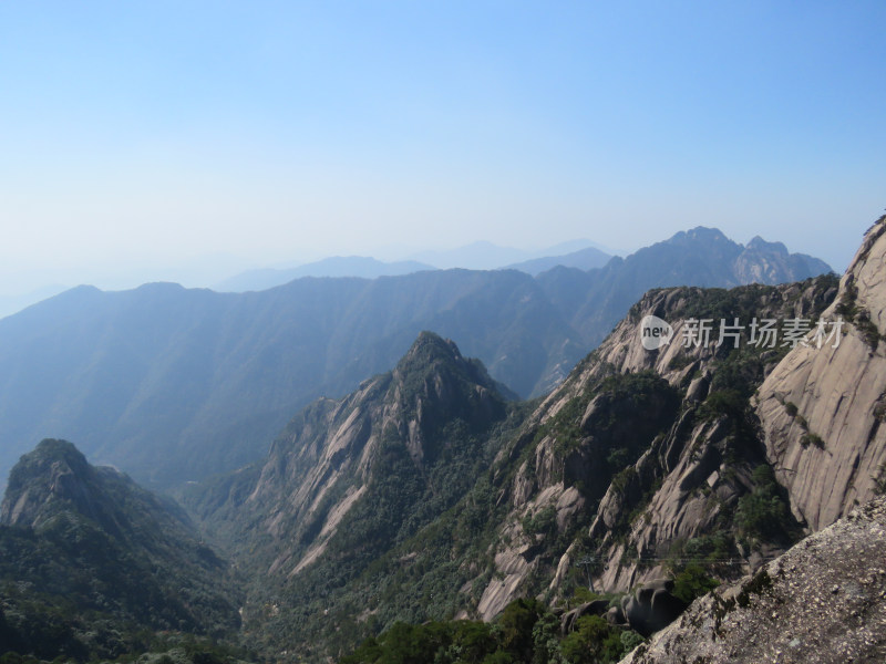 中国安徽黄山旅游风光