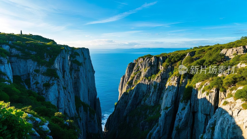 山间湖泊自然绝美风景