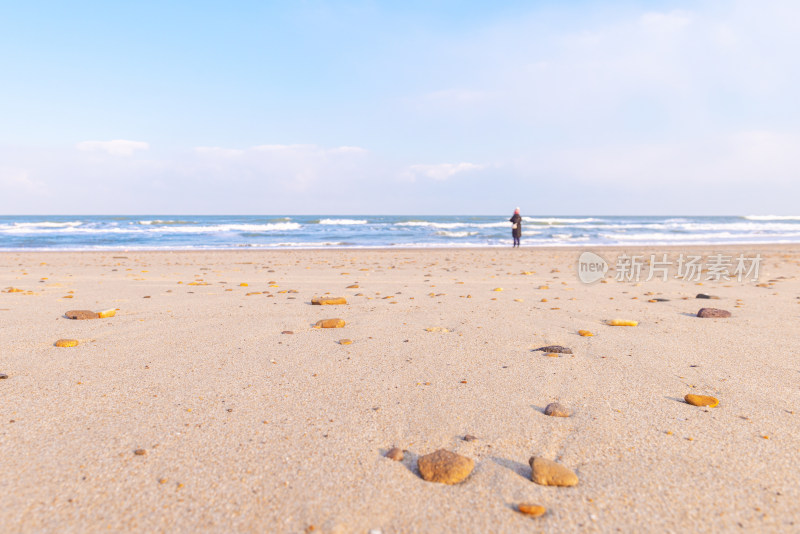 威海那香海景区沙滩