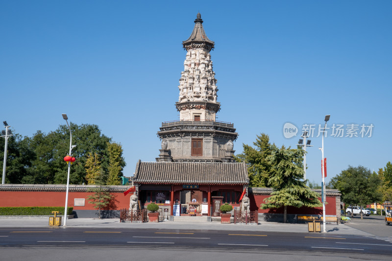 河北石家庄正定古城广惠寺华塔